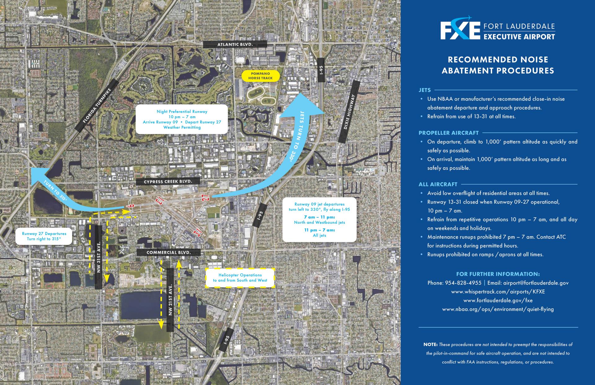 FXE Noise Abatement Procedures